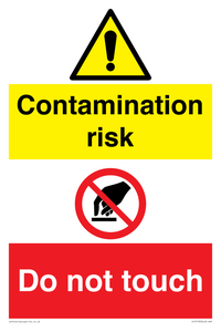 Contamination risk Do not touch